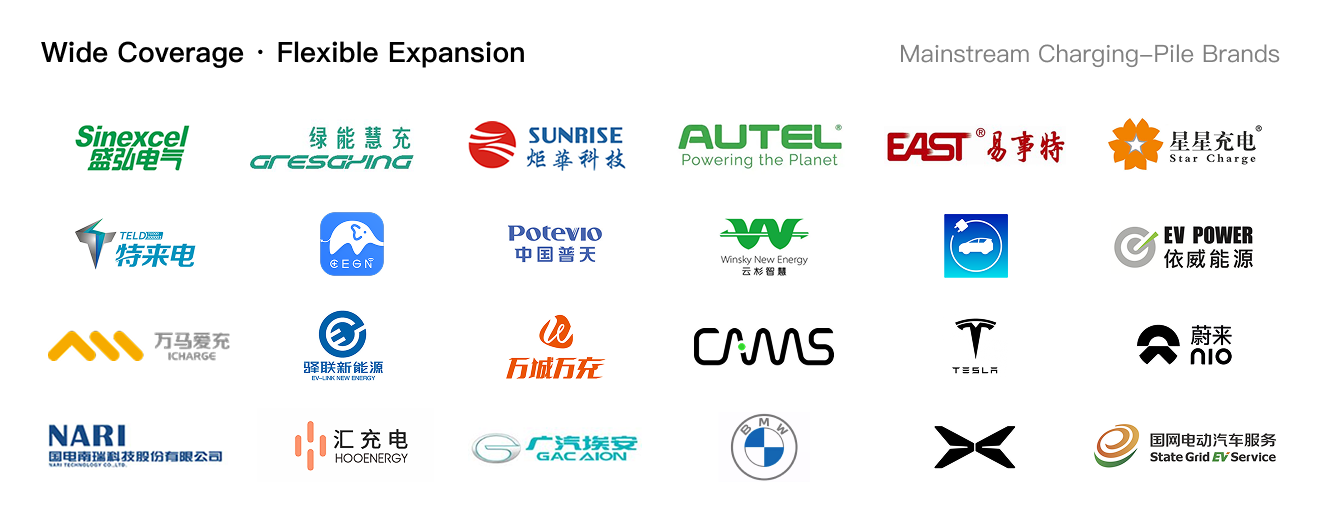 主流充电桩品牌